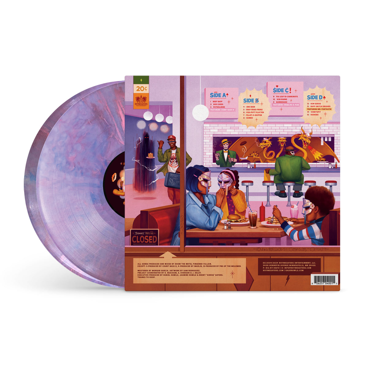 MF DOOM - MM..FOOD (20th Anniversary Edition) Vinyl - Rhymesayers ...