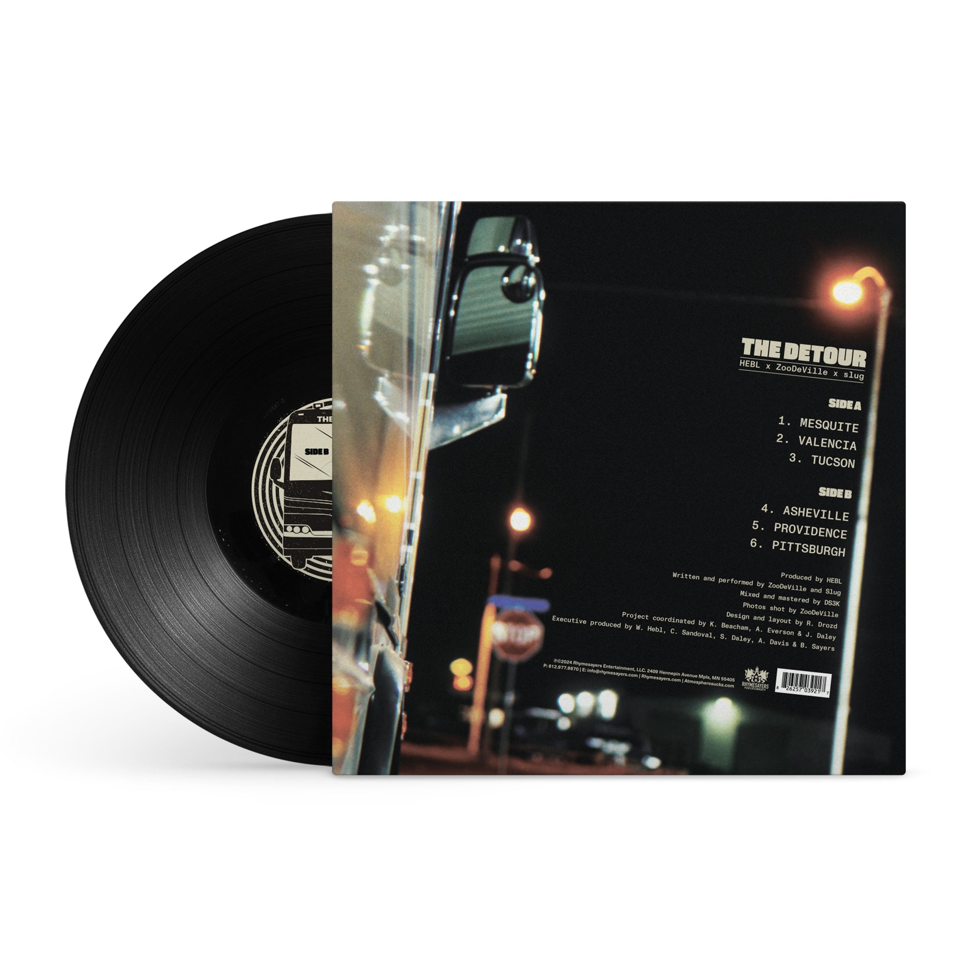 HEBL x ZooDeVille x slug - The Detour (Vinyl)