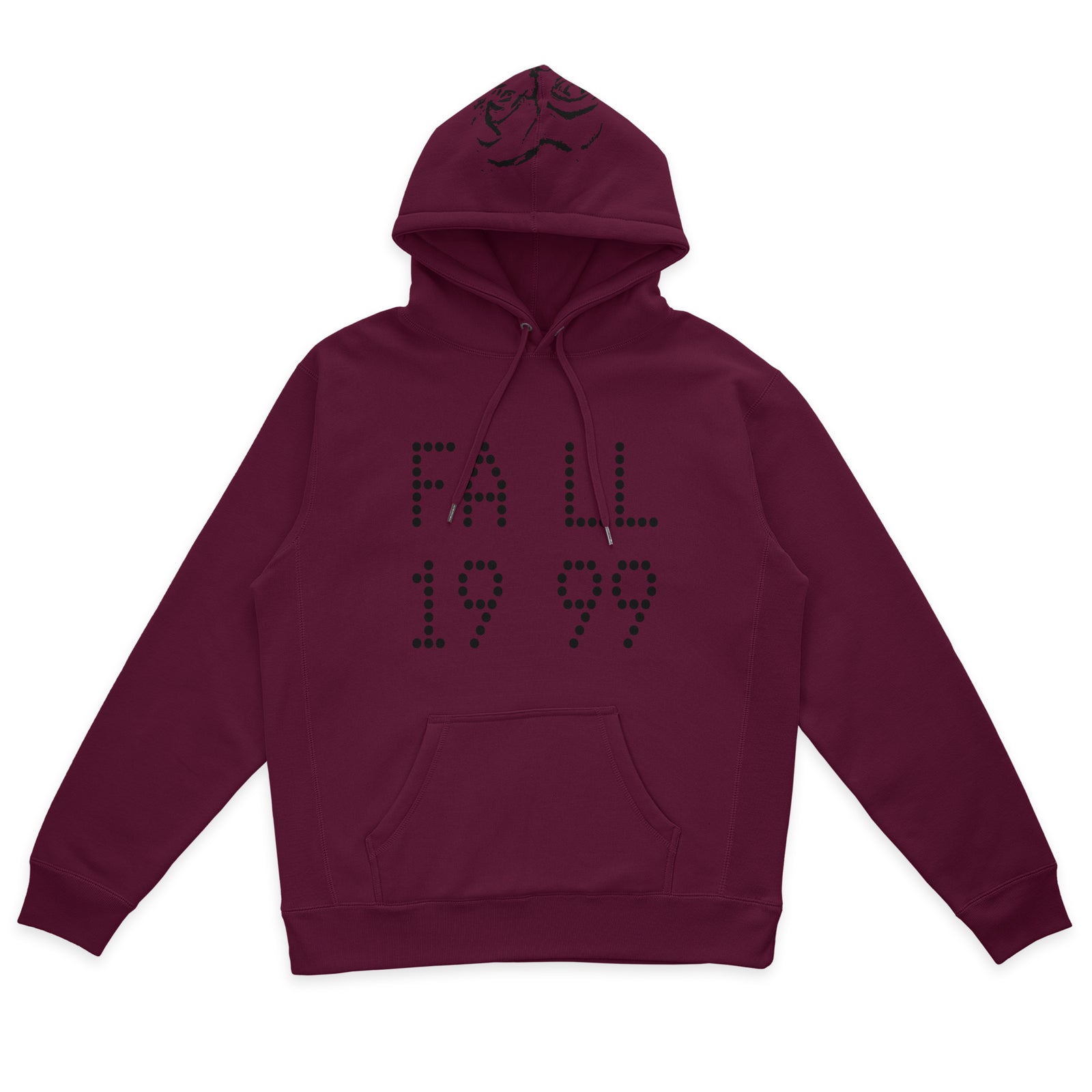 .idk. - E.T.D.S. Winter 1999 Hoodie (Maroon)