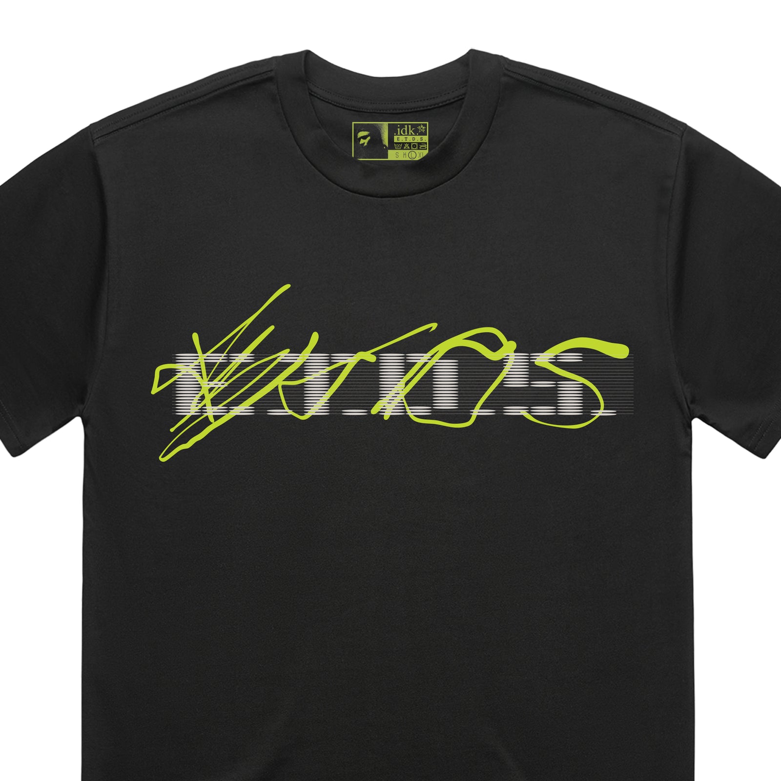 .idk. - E.T.D.S. Graphic Tee (Logo Edition) - Black