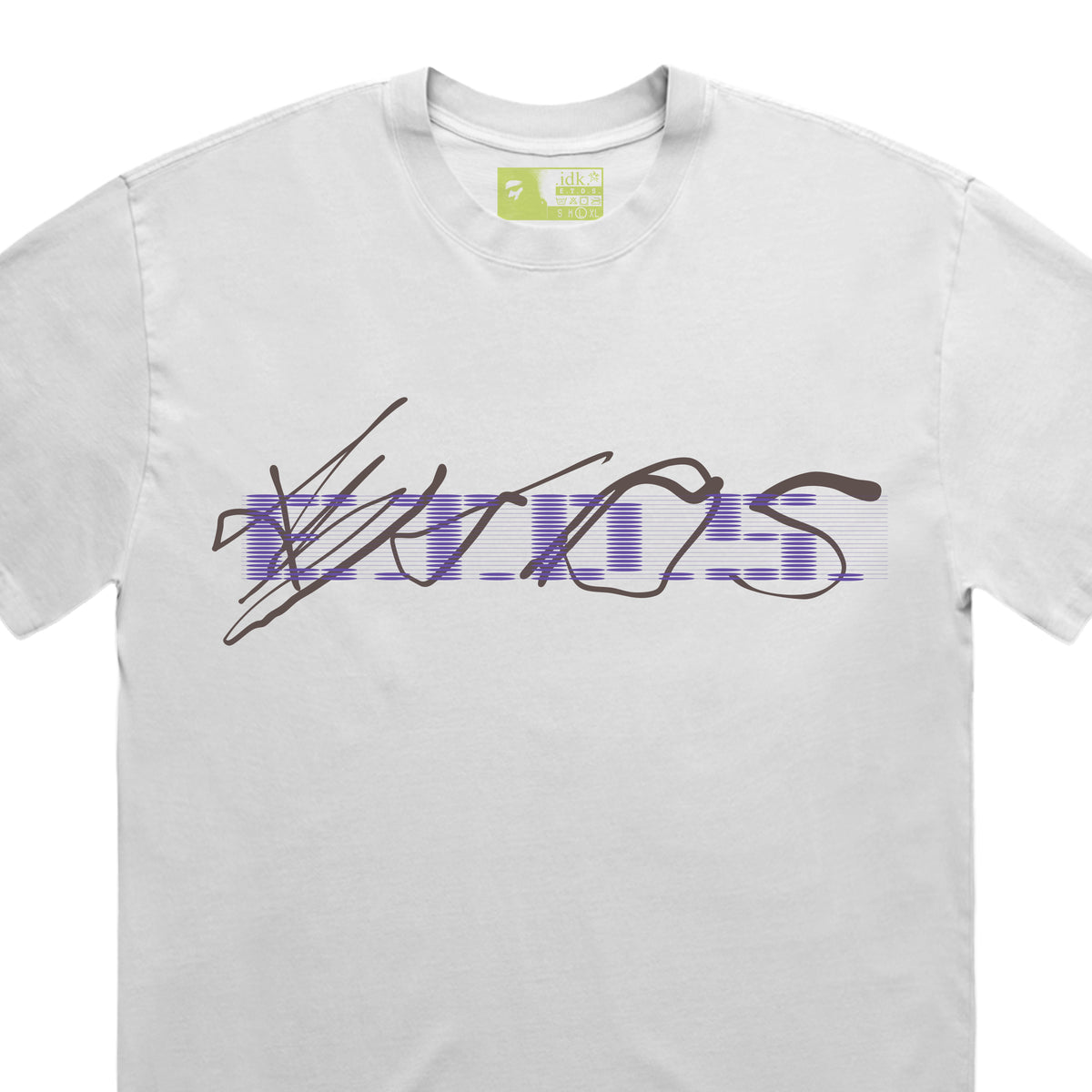 .idk. - E.T.D.S. Graphic Tee (Logo Edition) - White