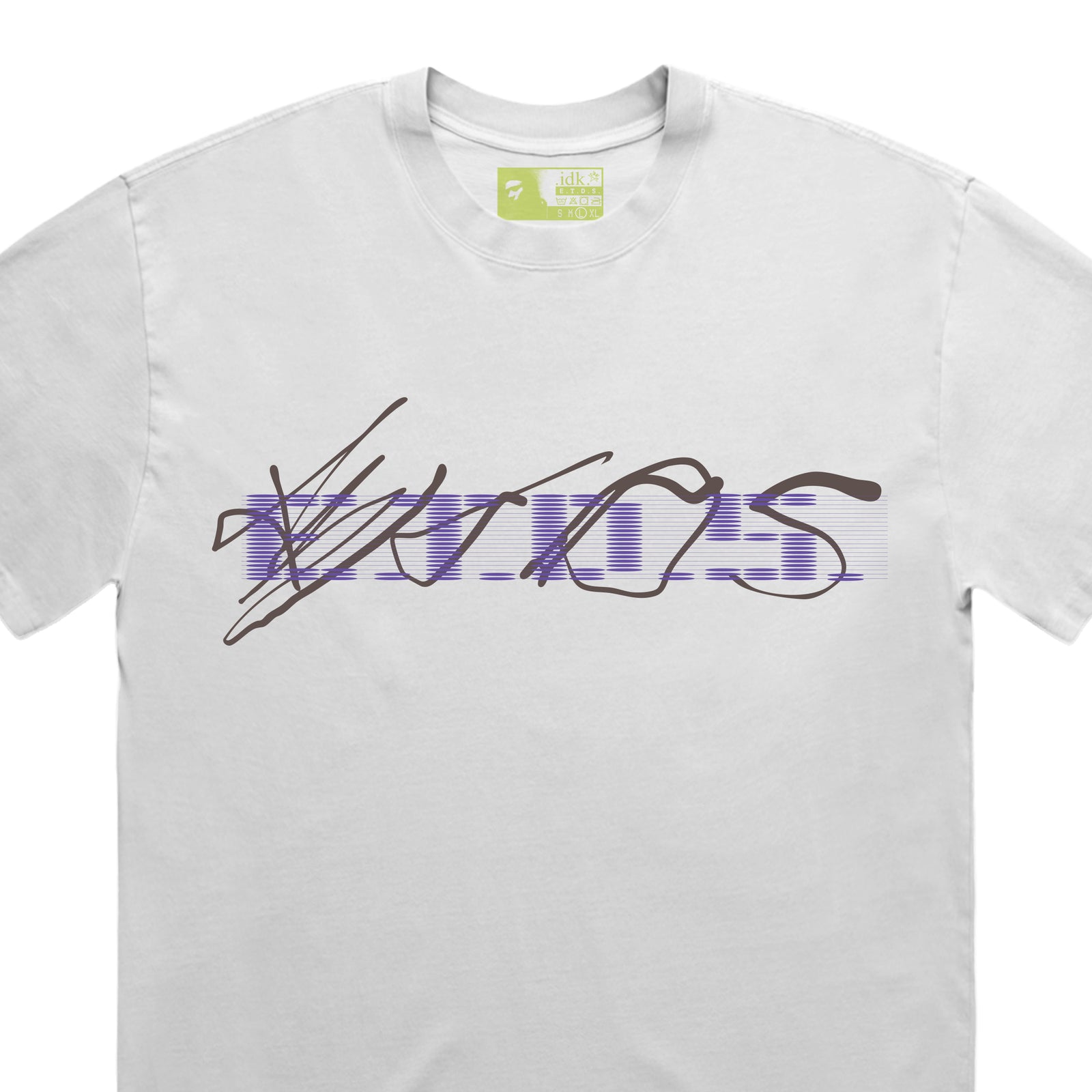 .idk. - E.T.D.S. Graphic Tee (Logo Edition) - White