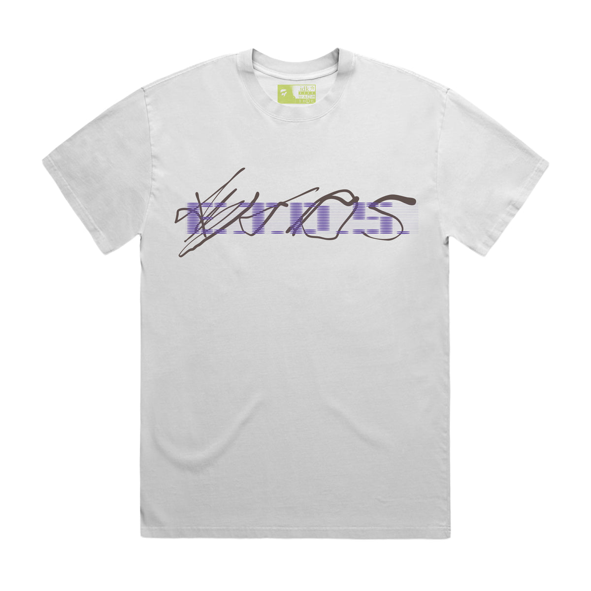 .idk. - E.T.D.S. Graphic Tee (Logo Edition) - White