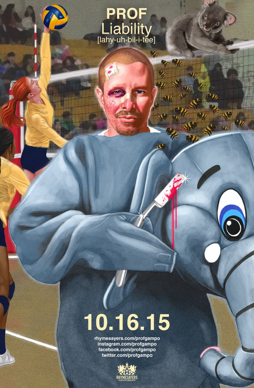 Prof - Liability Poster - Rhymesayers Entertainment