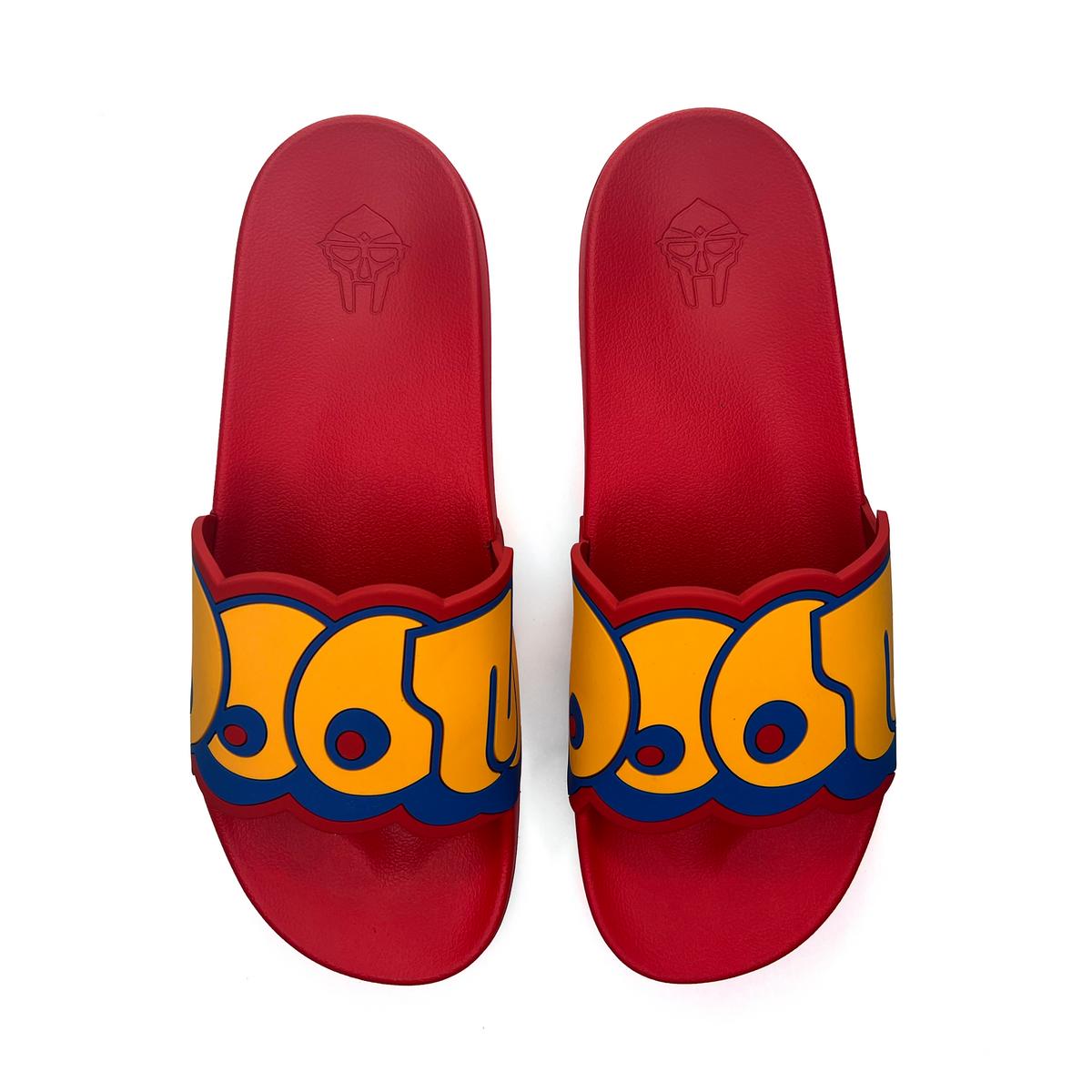 Gucci slides red and blue hot sale