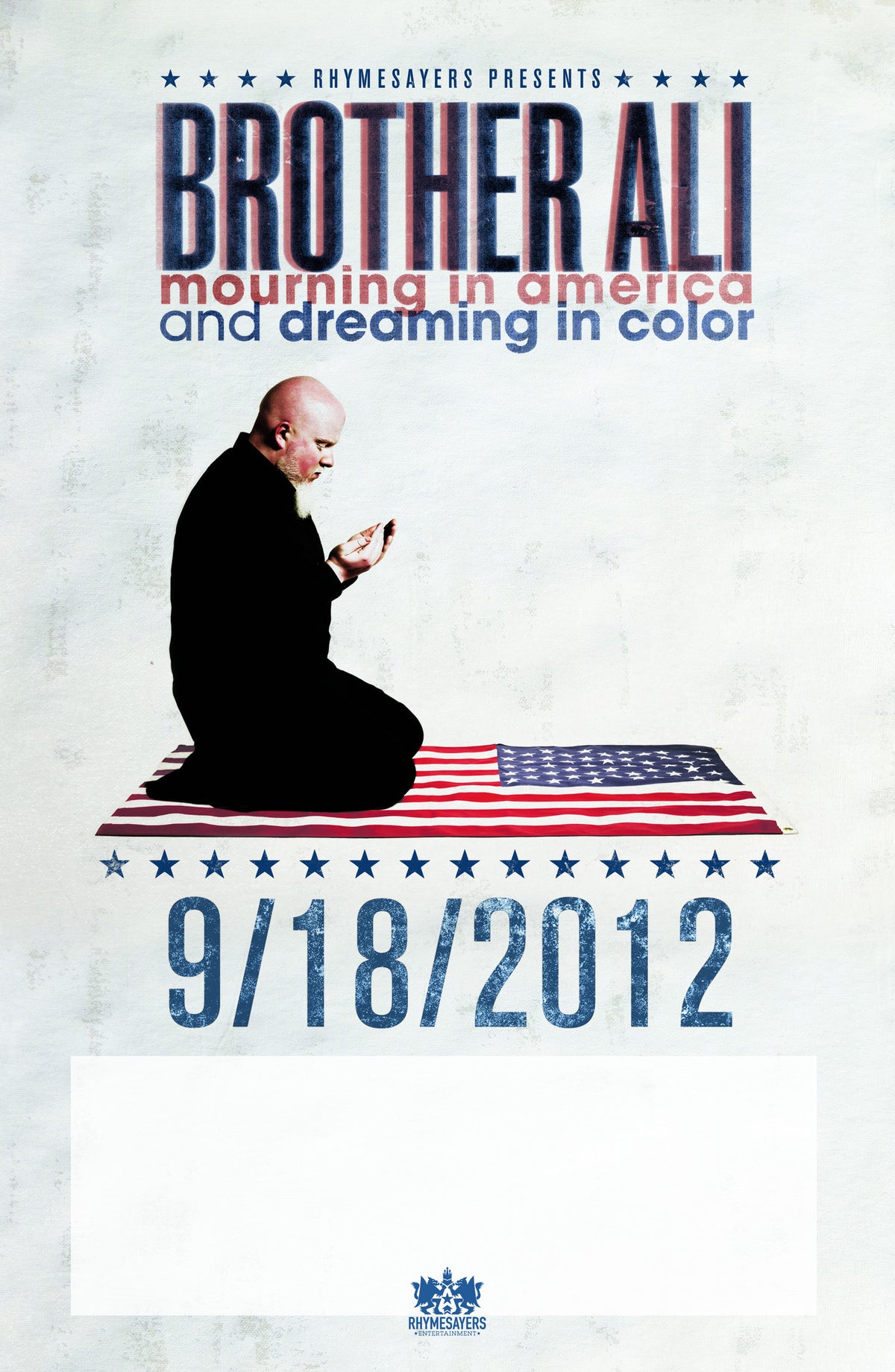 Brother Ali - Mourning In America and Dreaming In Color Poster