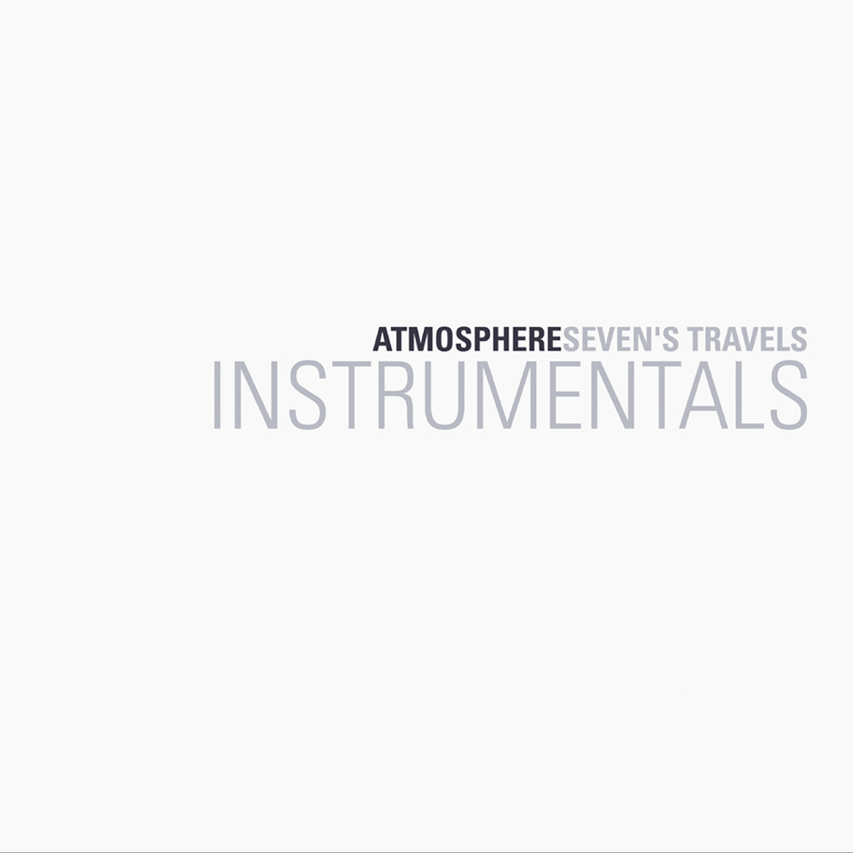 Atmosphere - Seven&#39;s Travels Instrumentals