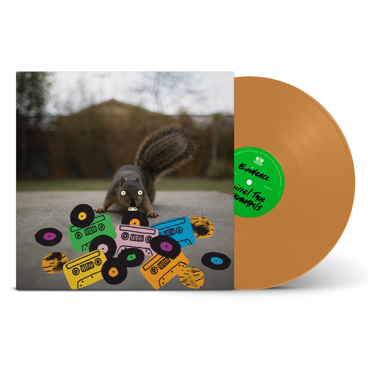 洋楽 EVIDENCE SQUIRREL TAPE INSTRUMENTALS Evidence - Squirrel Tape Instrumentals Vol. 1 - Rhymesayers